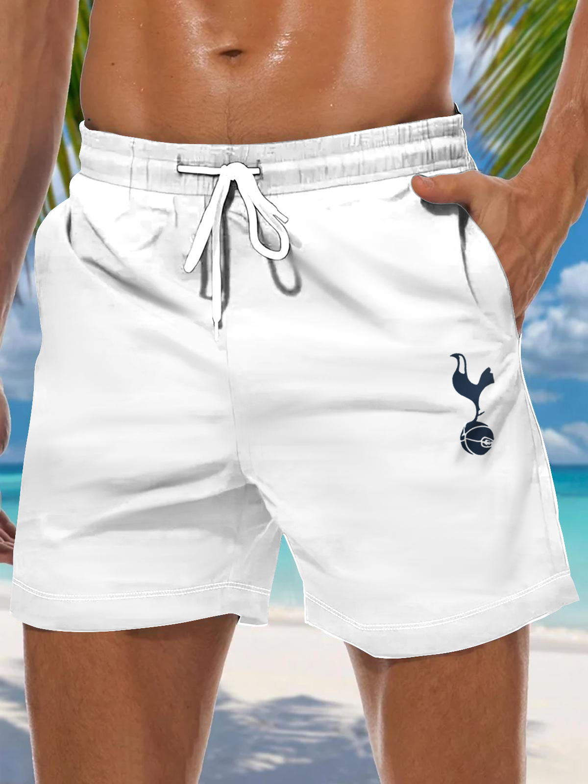 Tottenham Hotspur Champions 2025 Men's Print Pocket Shorts