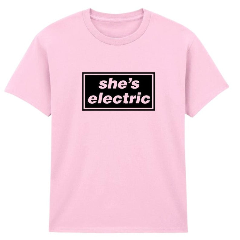 She's Electric Manchester Music Fan Tee