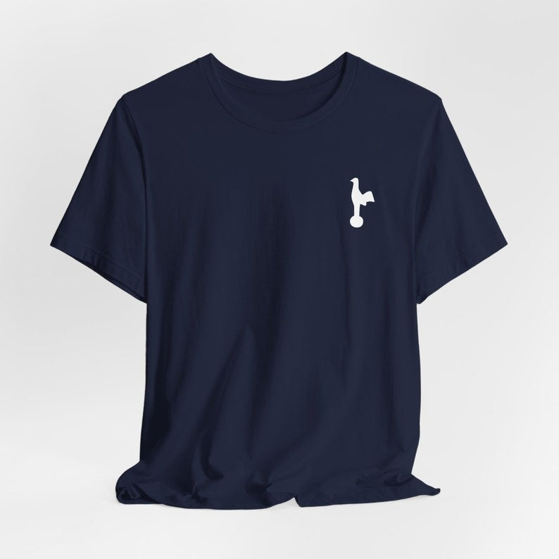 Retro Handdrawn Tottenham Spurs Cockerel T Shirt