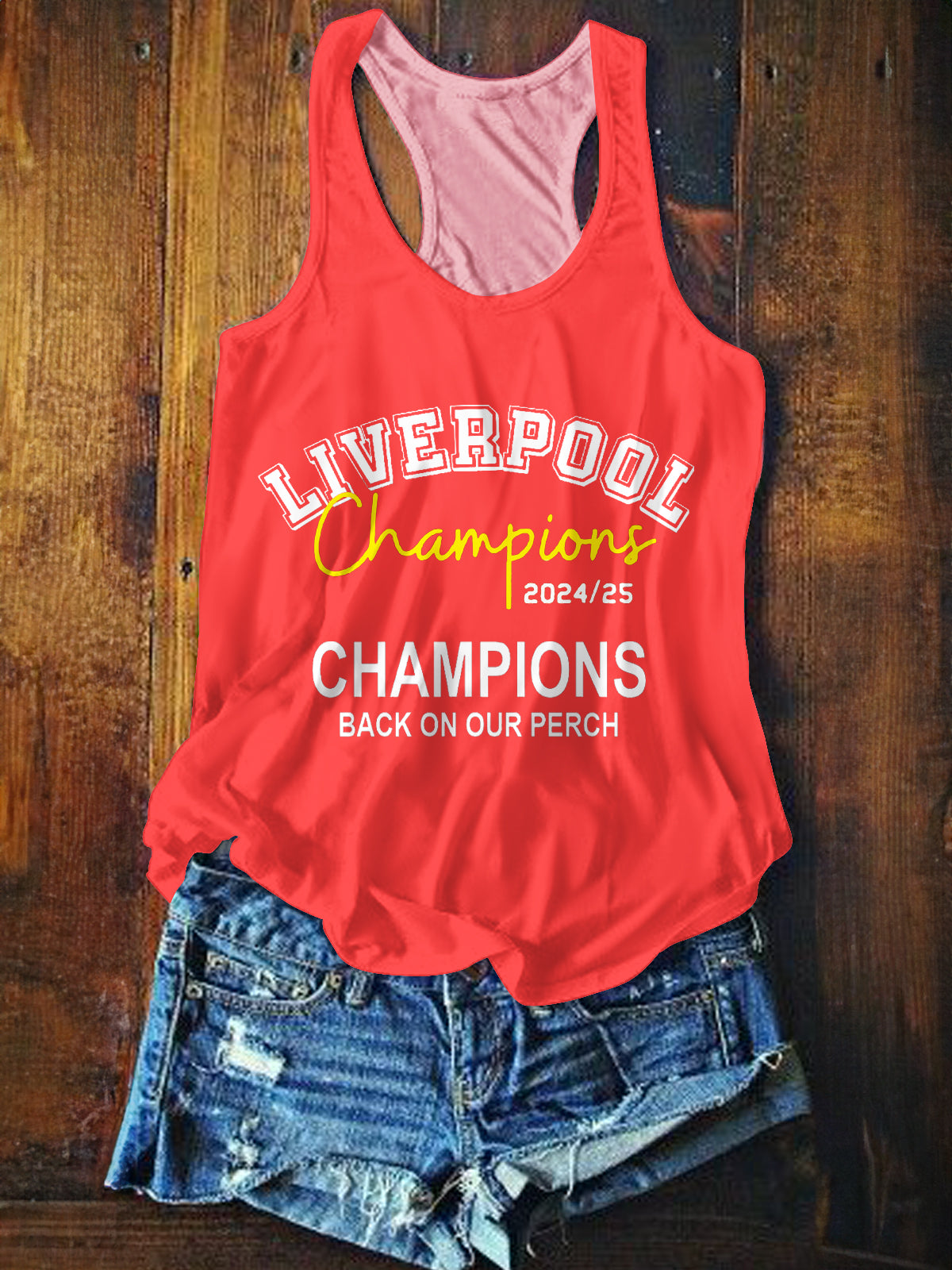 The Champions Liverpool Soccer Fans Tank Top