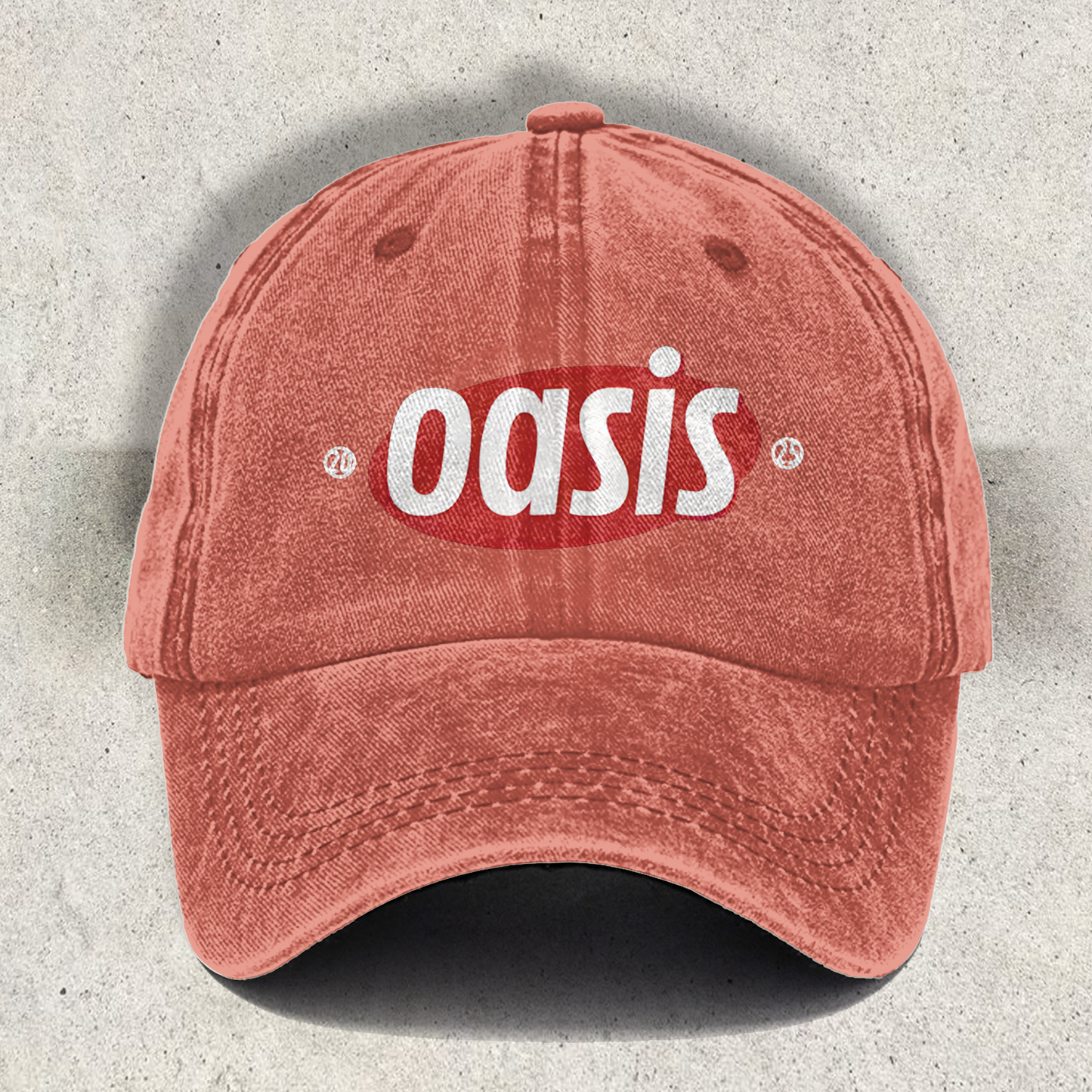 Oasis 2025 Tour Print Baseball Cap