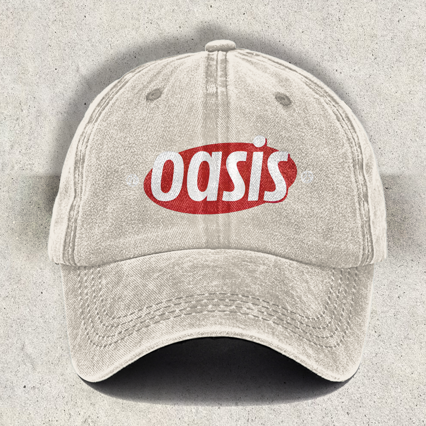 Oasis 2025 Tour Print Baseball Cap