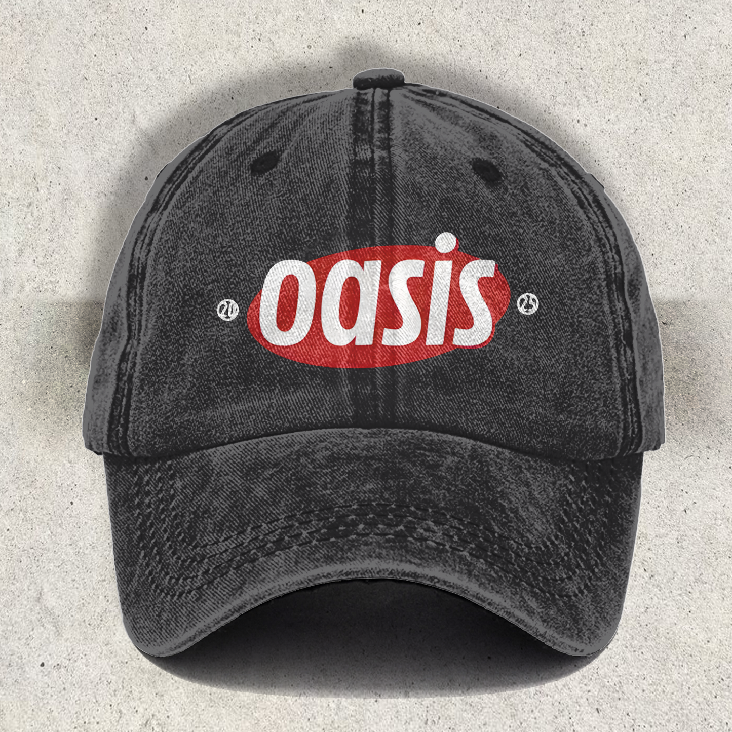 Oasis 2025 Tour Print Baseball Cap
