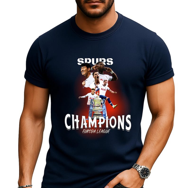 Spurs Europa League Champions T Shirt