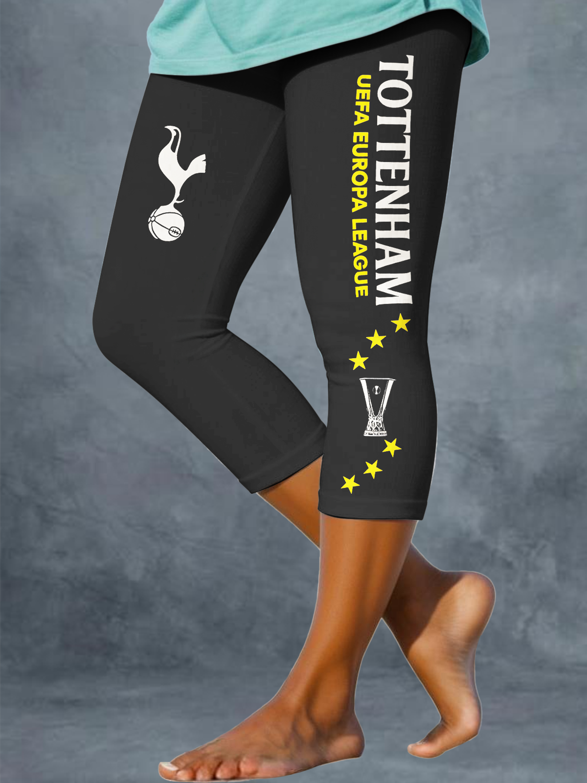 Europa League Winners Ringer Football Fan Leggings