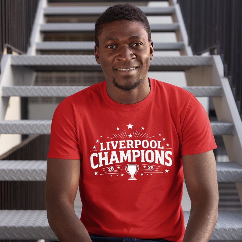 Liverpool Champions Mens T Shirt