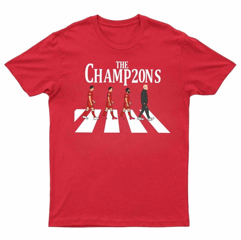 Liverpool Champions 2025 Mens Tee