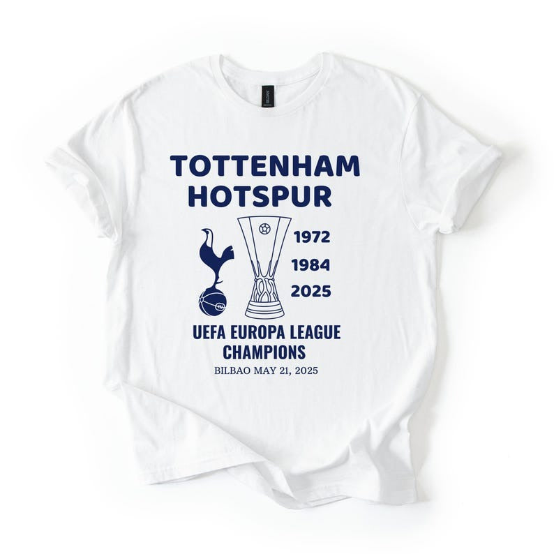 Tottenham Hotspur Europa League Champions 2025 T-shirt
