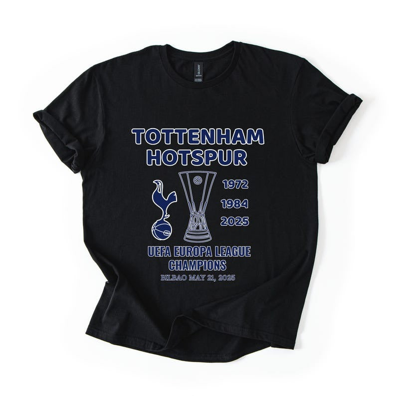Tottenham Hotspur Europa League Champions 2025 T-shirt