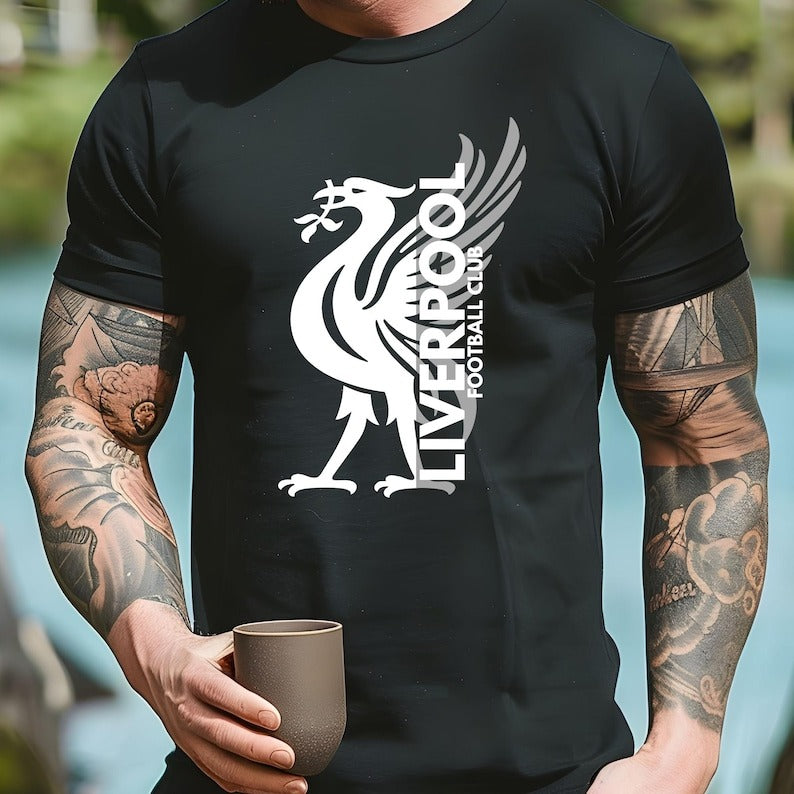 리버풀 챔피언스 2025 축구 팬 티셔츠