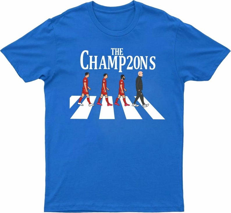 Liverpool Champions 2025 Mens Tee