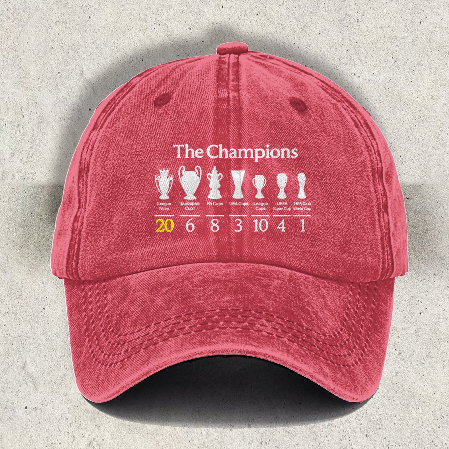 Liverpool Champions 2025 Retro Baseball Cap