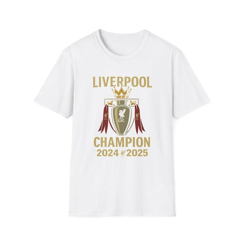 Vintage Liverpool 2025 Champions T-shirt