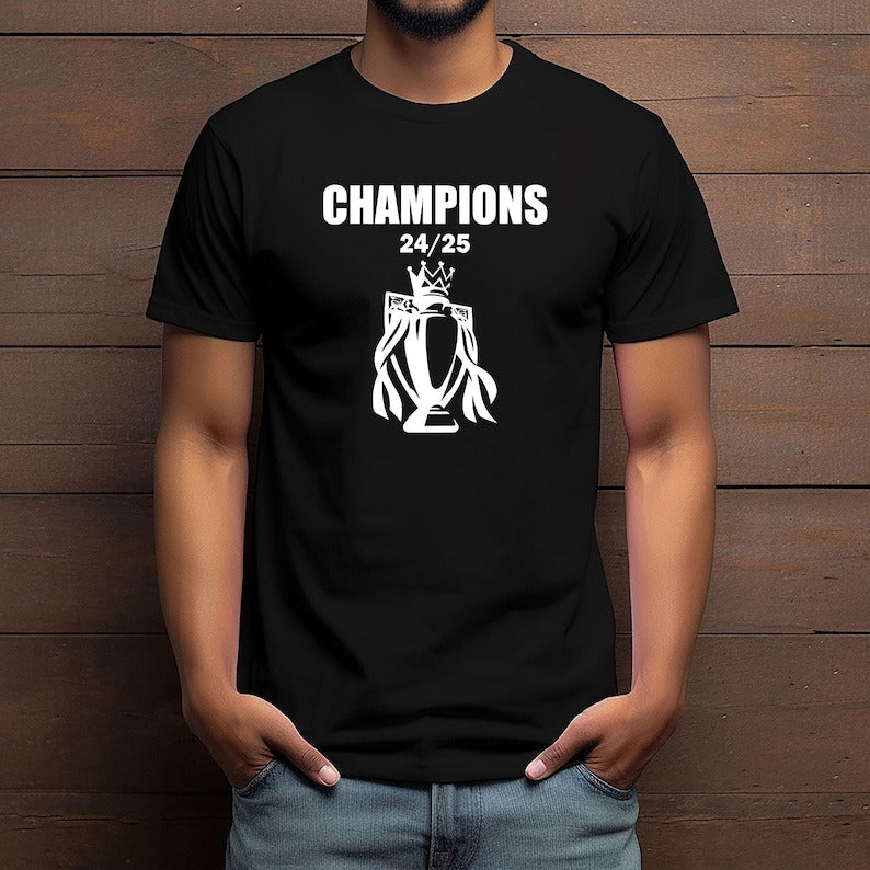 Liverpool Champions 2025 Mens T-shirt
