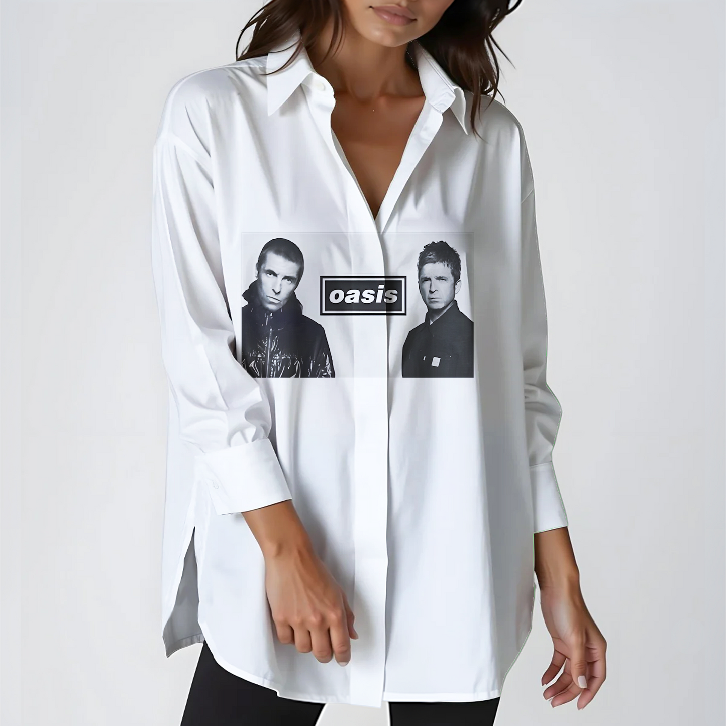 Oasis 2025 Tour Long Sleeve Casual Shirt