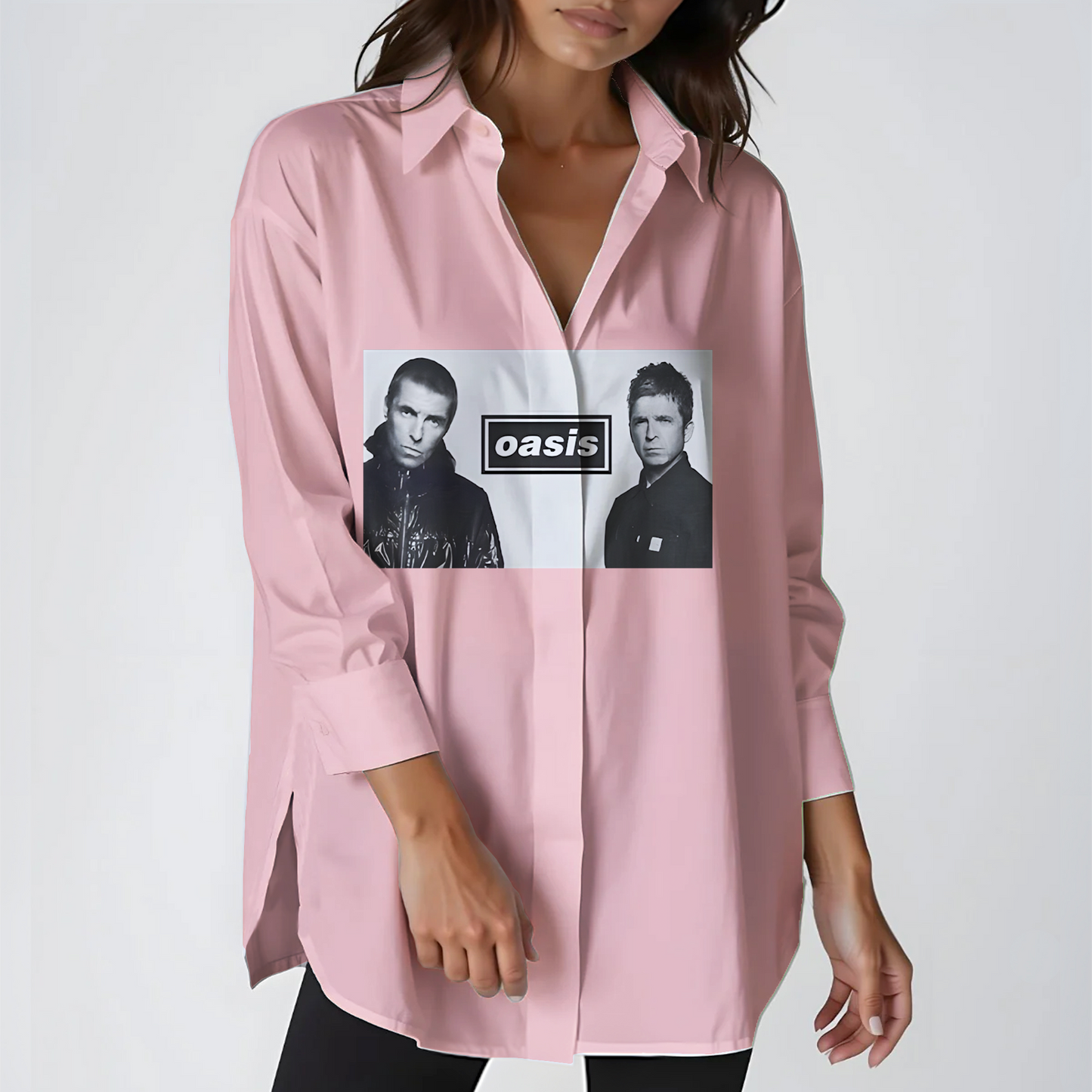 Oasis 2025 Tour Long Sleeve Casual Shirt