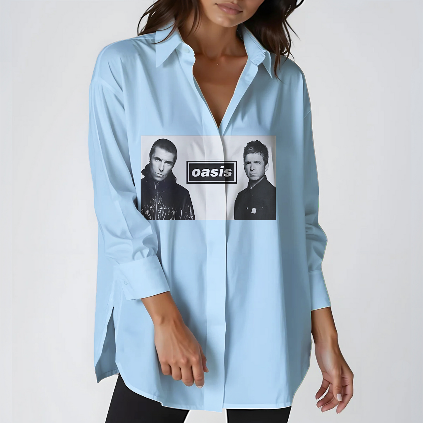 Oasis 2025 Tour Long Sleeve Casual Shirt