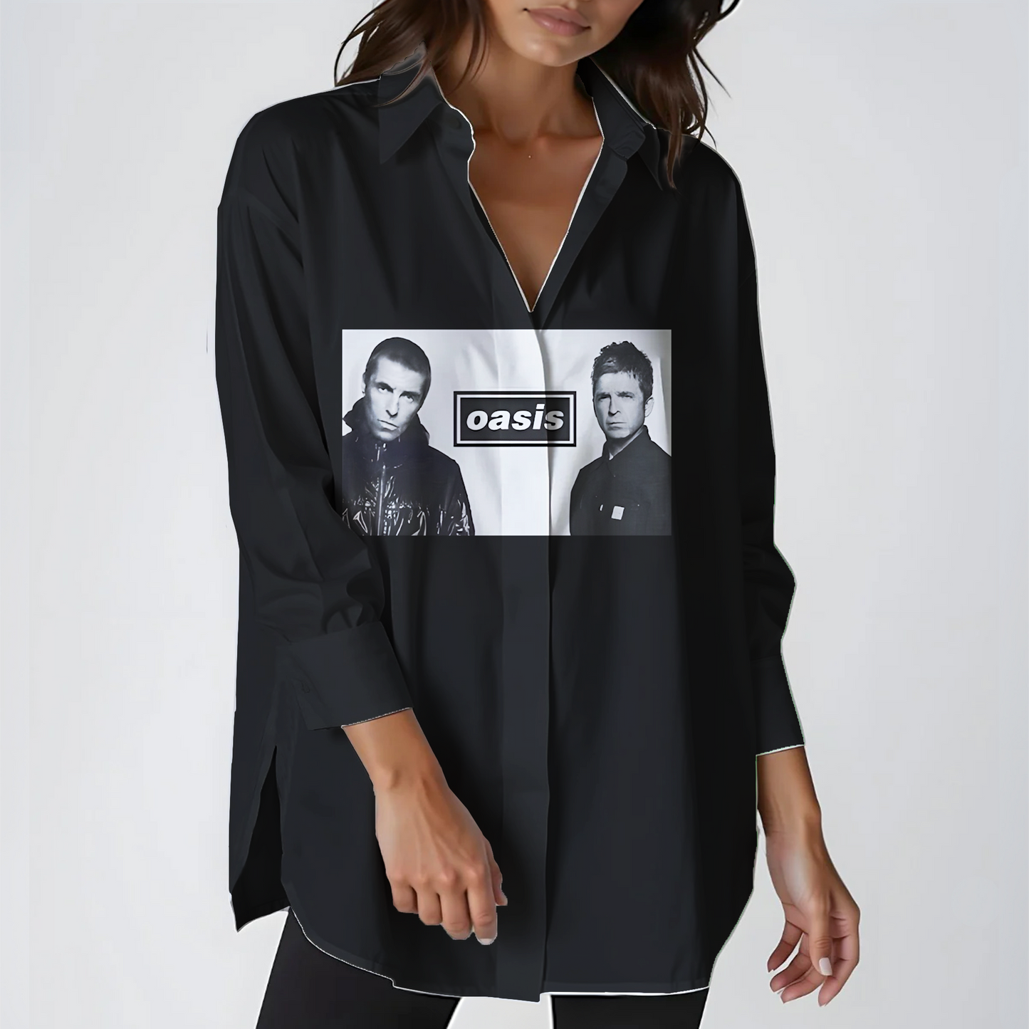 Oasis 2025 Tour Long Sleeve Casual Shirt