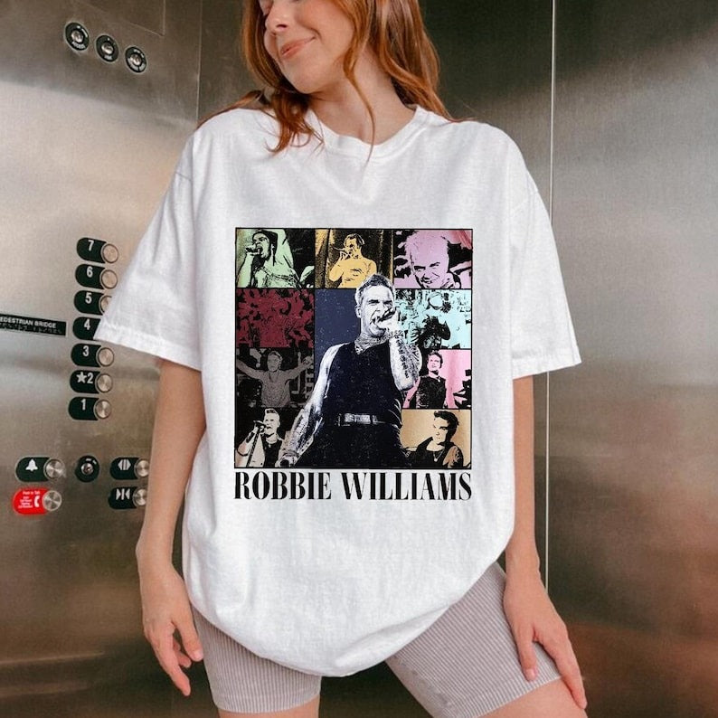 Robbie Williams Live Tour 2025 T-shirt