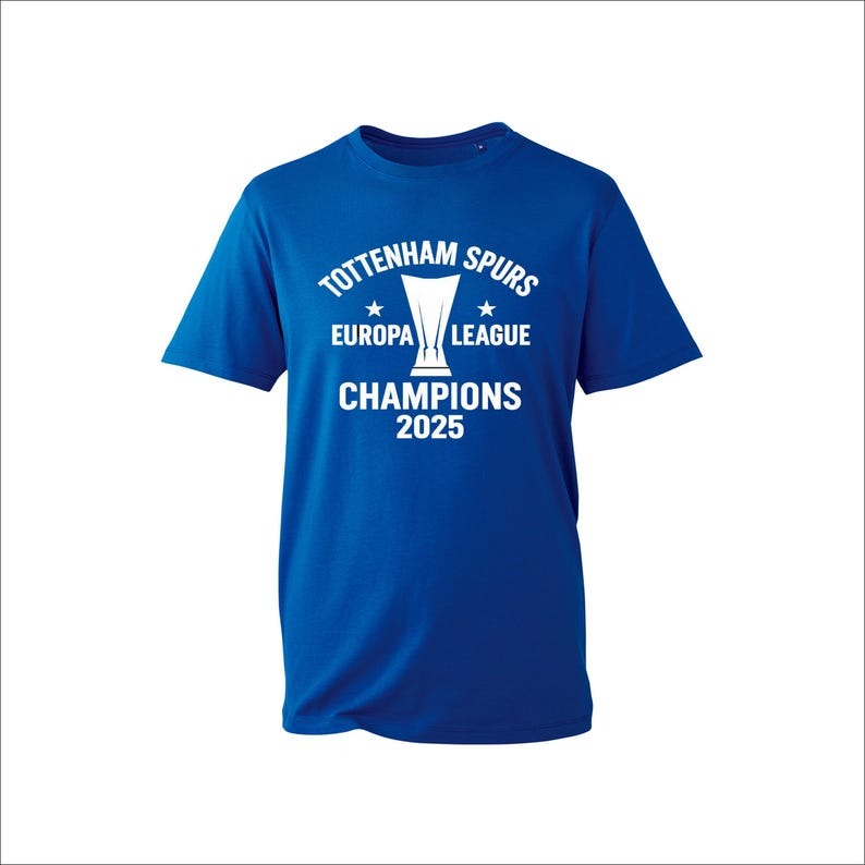 Tottenham Hotspur 2025 UEFA Europa League Winners T-Shirt