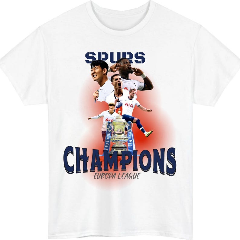 Spurs Europa League Champions T Shirt