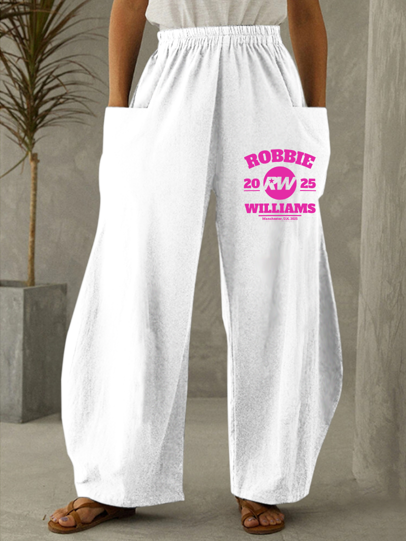 Robbie Williams 2025 Live Tour Print Pants