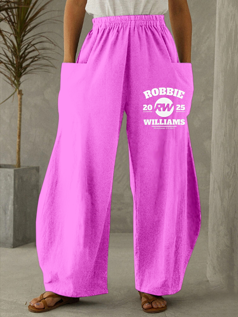 Robbie Williams 2025 Live Tour Print Pants