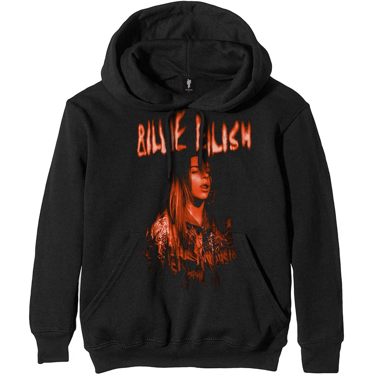 Billie Eilish Band Fan Long Sleeve Printed Hoodie