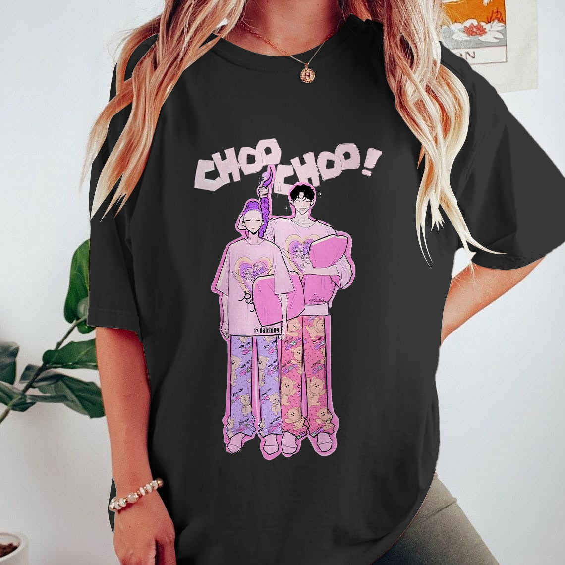 Demon Hunters Crew Neck T-shirts