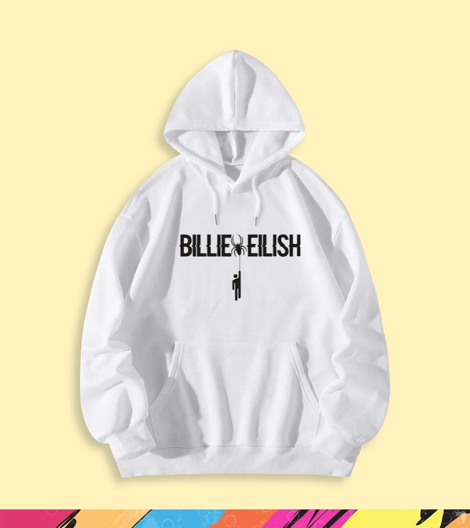 Billie Eilish Band Fan Long Sleeve Printed Hoodie