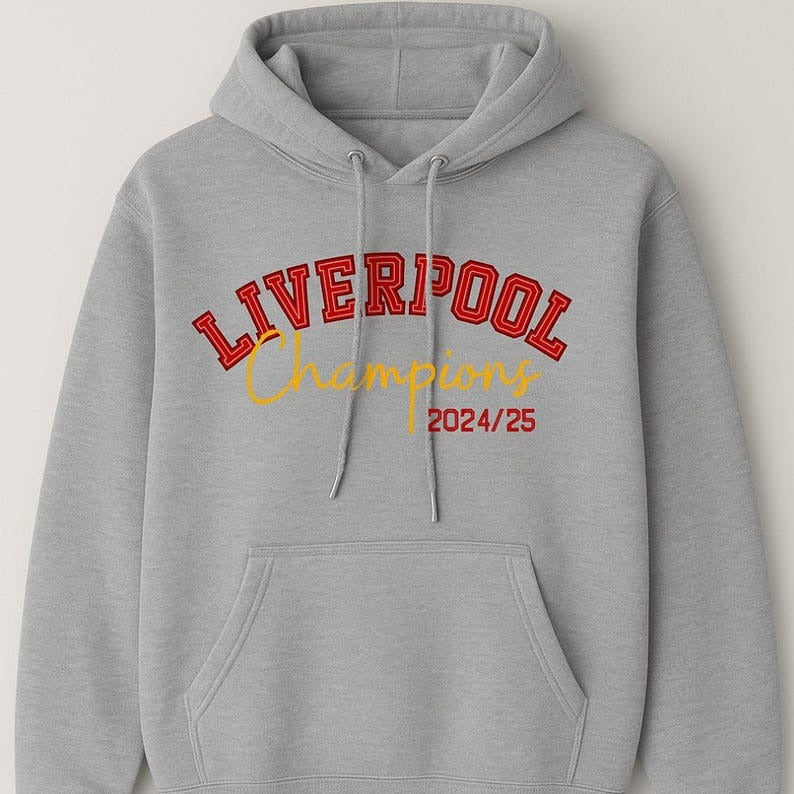 Unisex Liverpool Football Fans Long Sleeve Hoodie