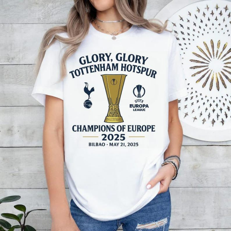 Tottenham Hotspur Europa League Champions 2025 Shirt