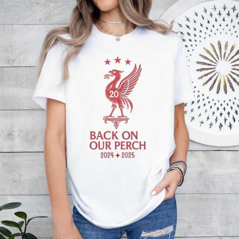 Vintage Liverpool 2025 Champions T-shirt