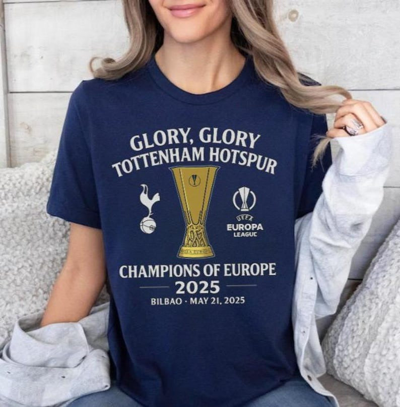 Tottenham Hotspur Europa League Champions 2025 Shirt