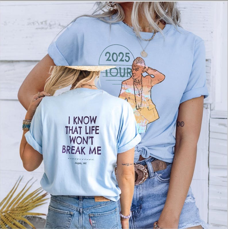 Robbie Williams Live Tour 2025 Crew Neck T-shirt