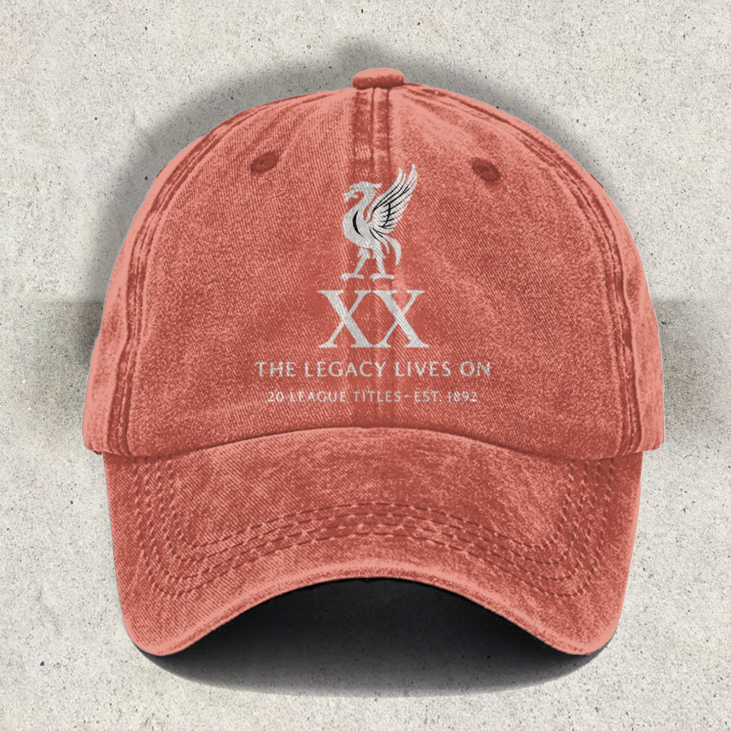 Liverpool Champions Wall Printed Baseball Cap