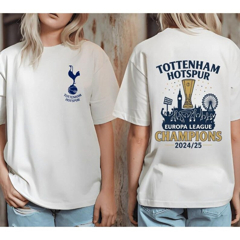 Tottenham Hotspur Europa League Champions 2024/25 T-shirt