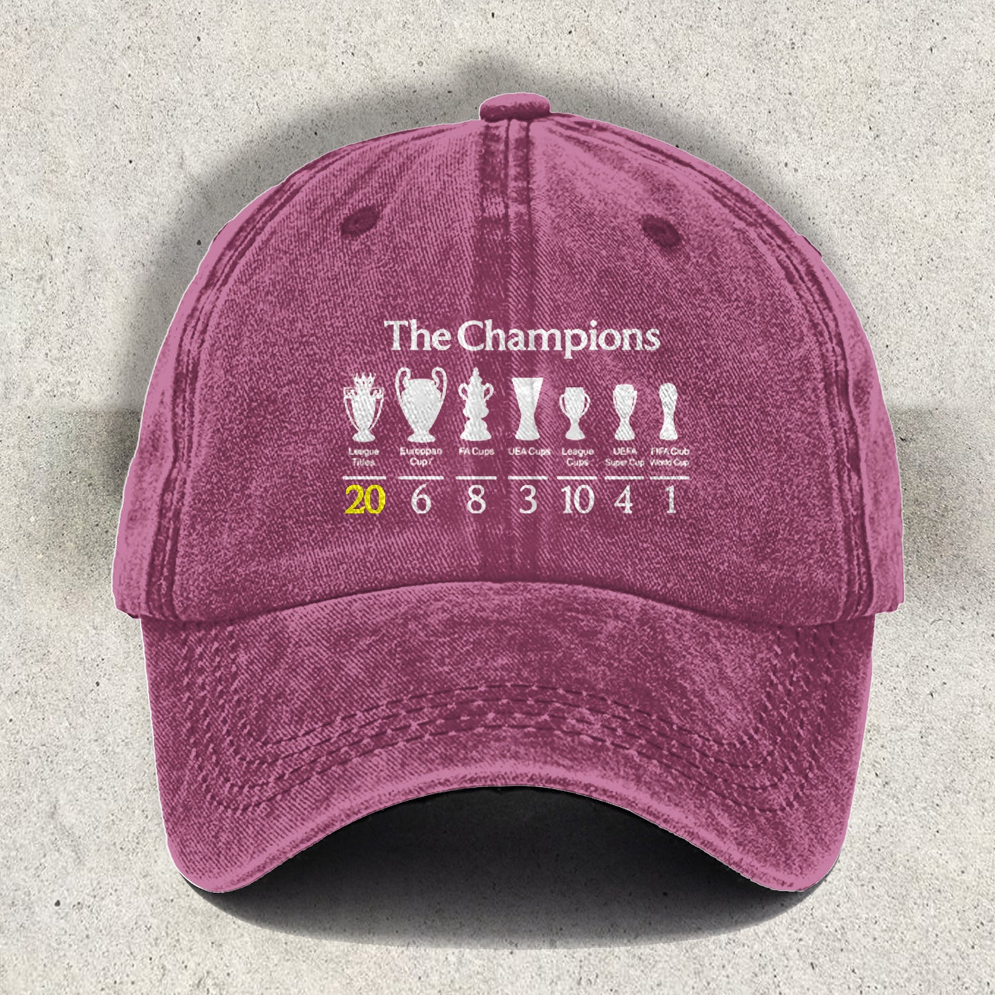 Liverpool Champions 2025 Retro Baseball Cap