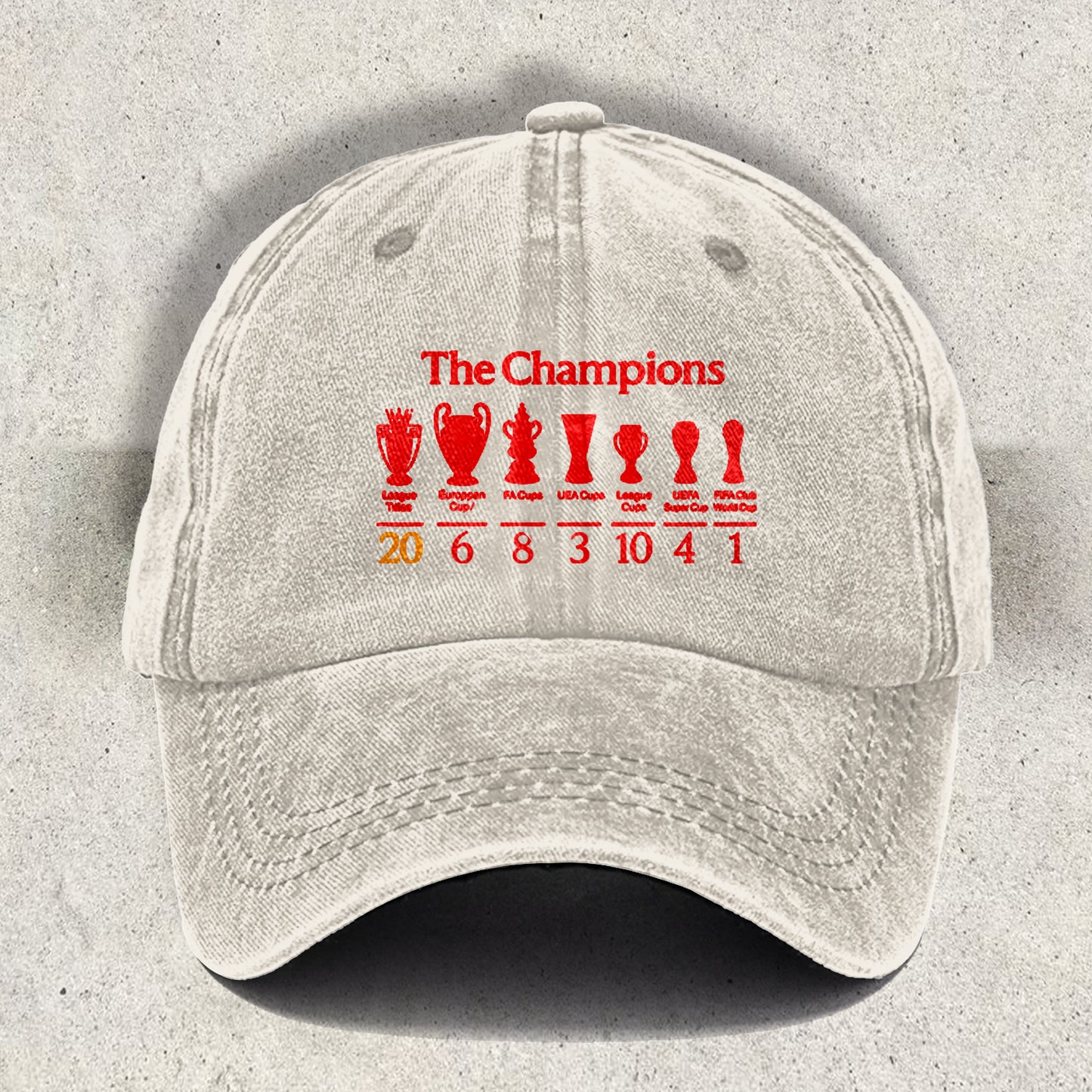 Liverpool Champions 2025 Retro Baseball Cap