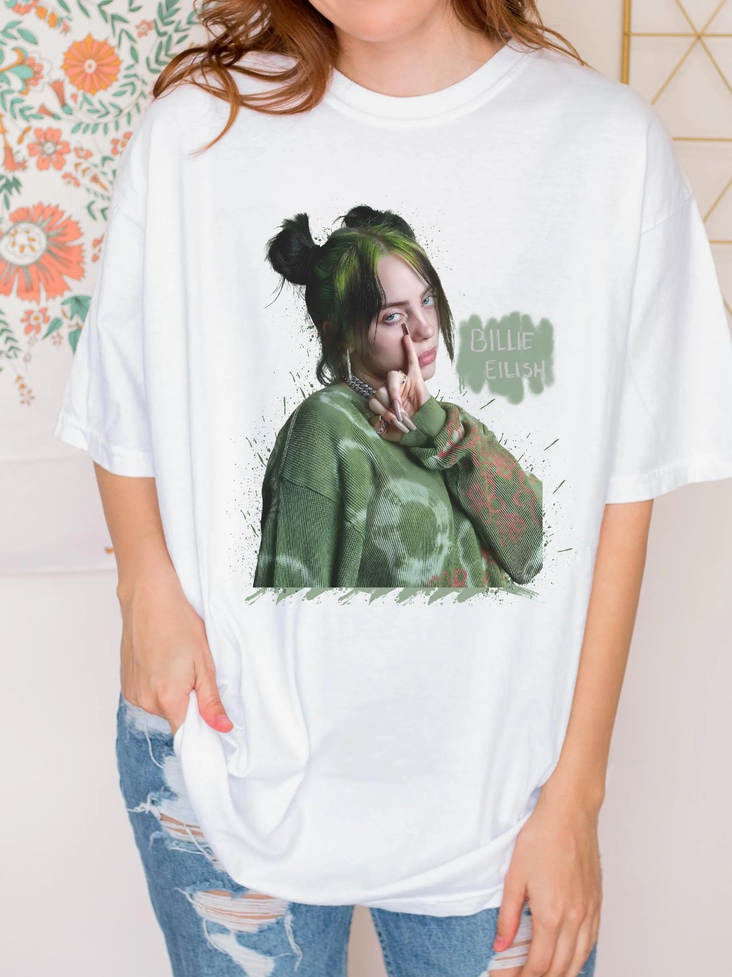 Billie Eilish Hit Me Hard And Soft Tour Unisex Cotton Tee