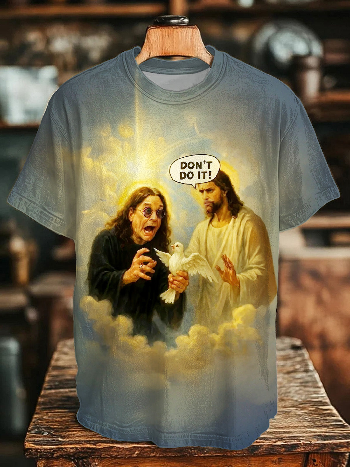 Tribute Ozzy Osbourne Crew Neck T-shirt