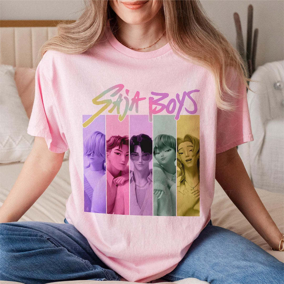 Kpop Demon Hunters Crew Neck T-Shirt