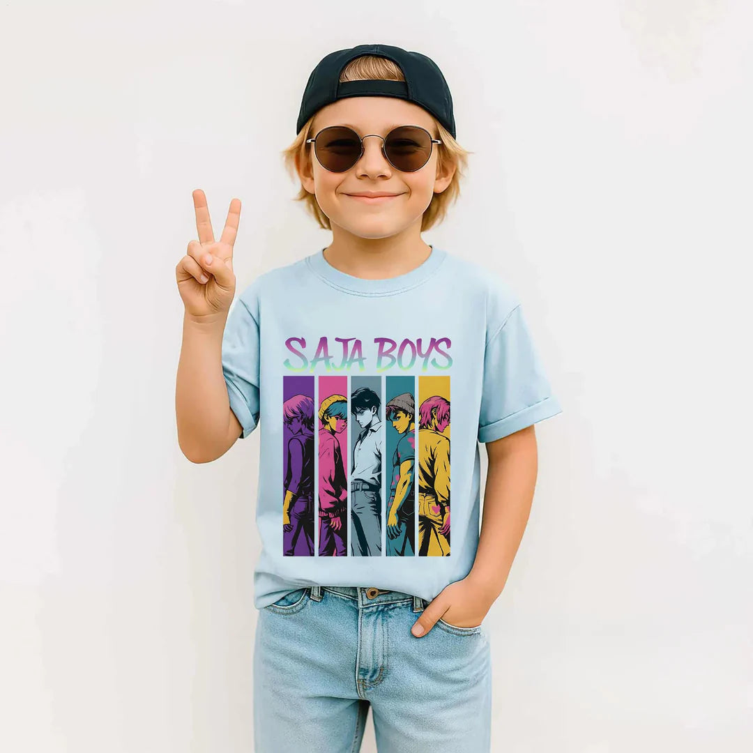 Saja Boys Demon Hunter Children's Cotton T-Shirts