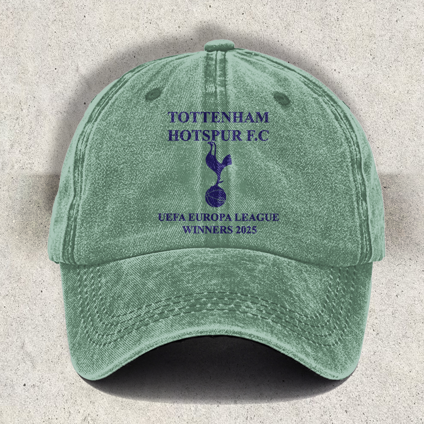 Tottenham Hotspur Champions 2025 Printed Baseball Cap