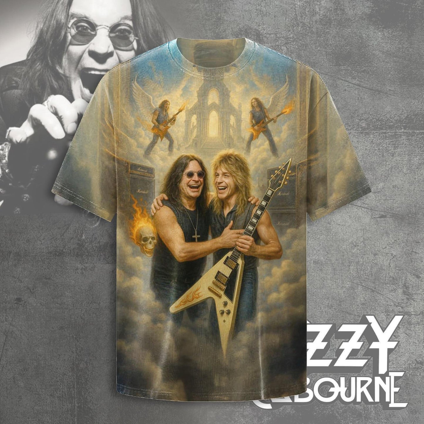 Ozzy Osbourne Crew Neck T-shirt