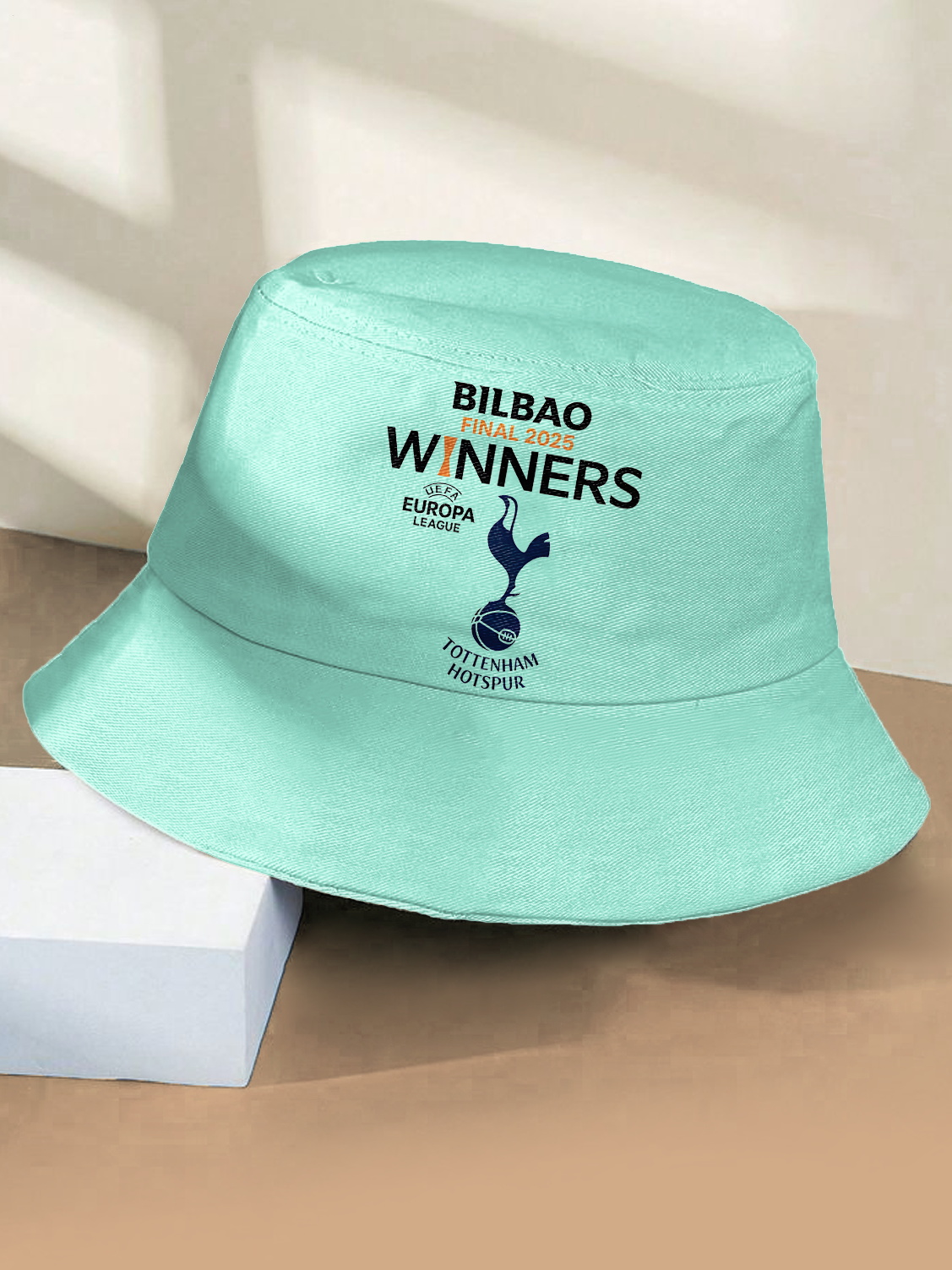 Tottenham Hotspur Europa League Champions 2025 Bucket Hat