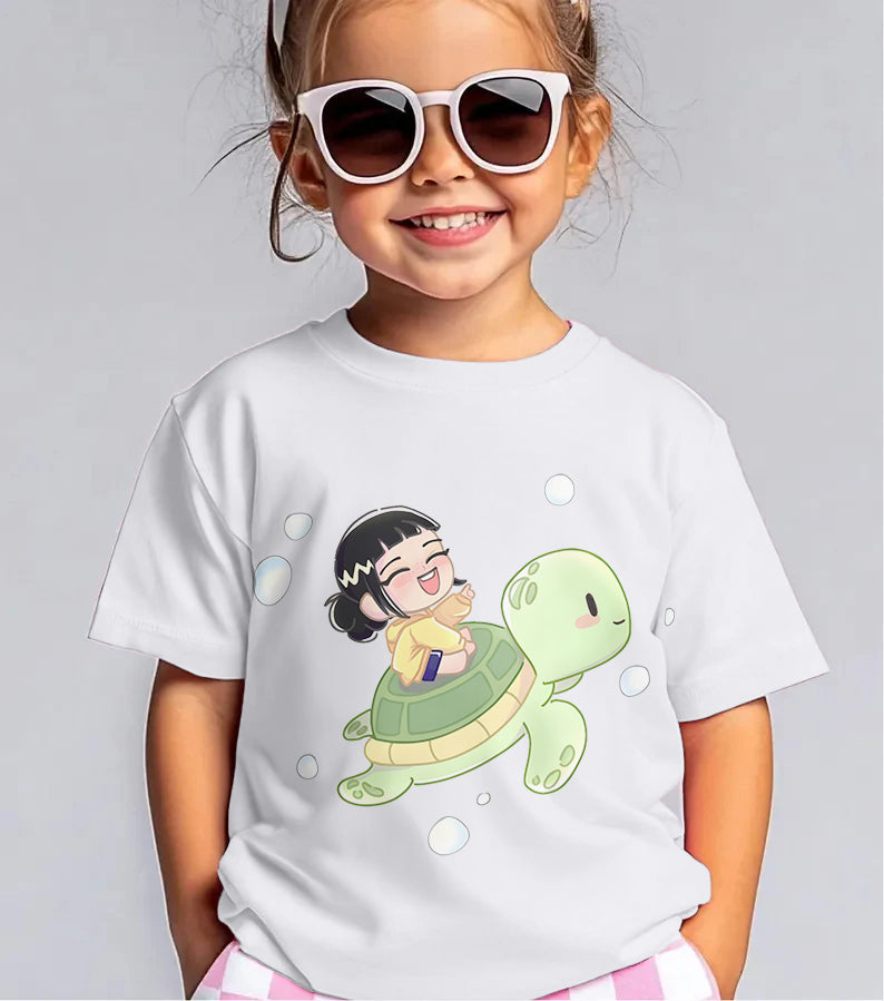 Demon Hunter Cute Children's Cotton T-Shirts