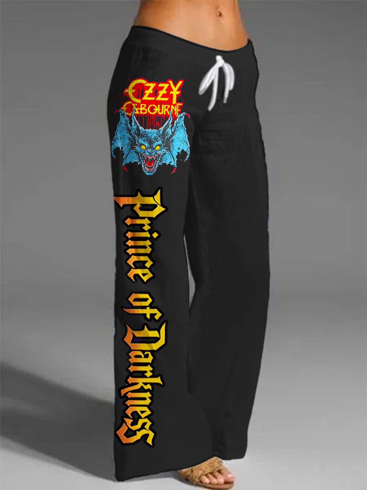 70s Heavy Metal Rock Band Women's Printed Casual Pants