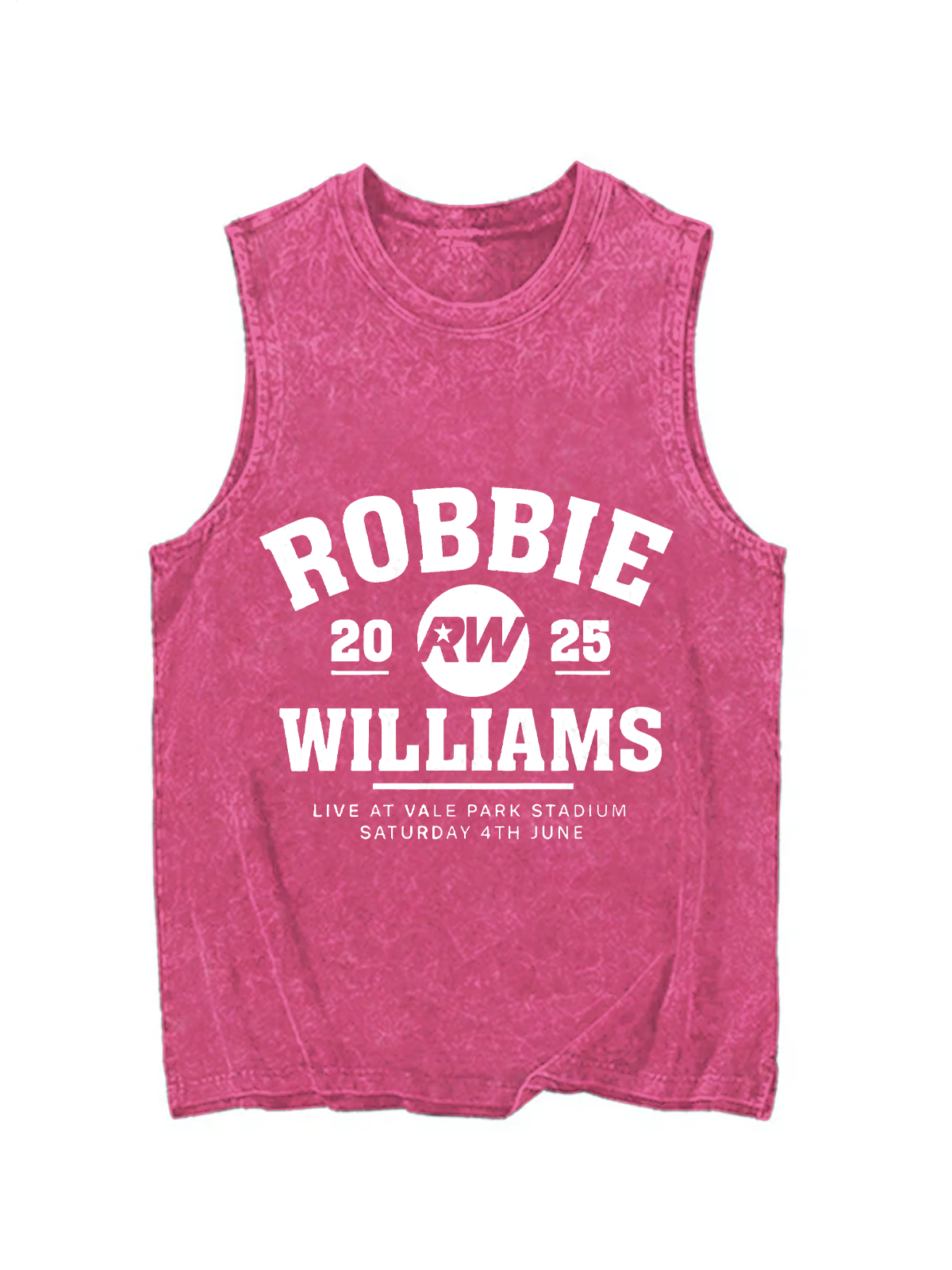 Robbie Williams Live 2025 Vintage Tank Top