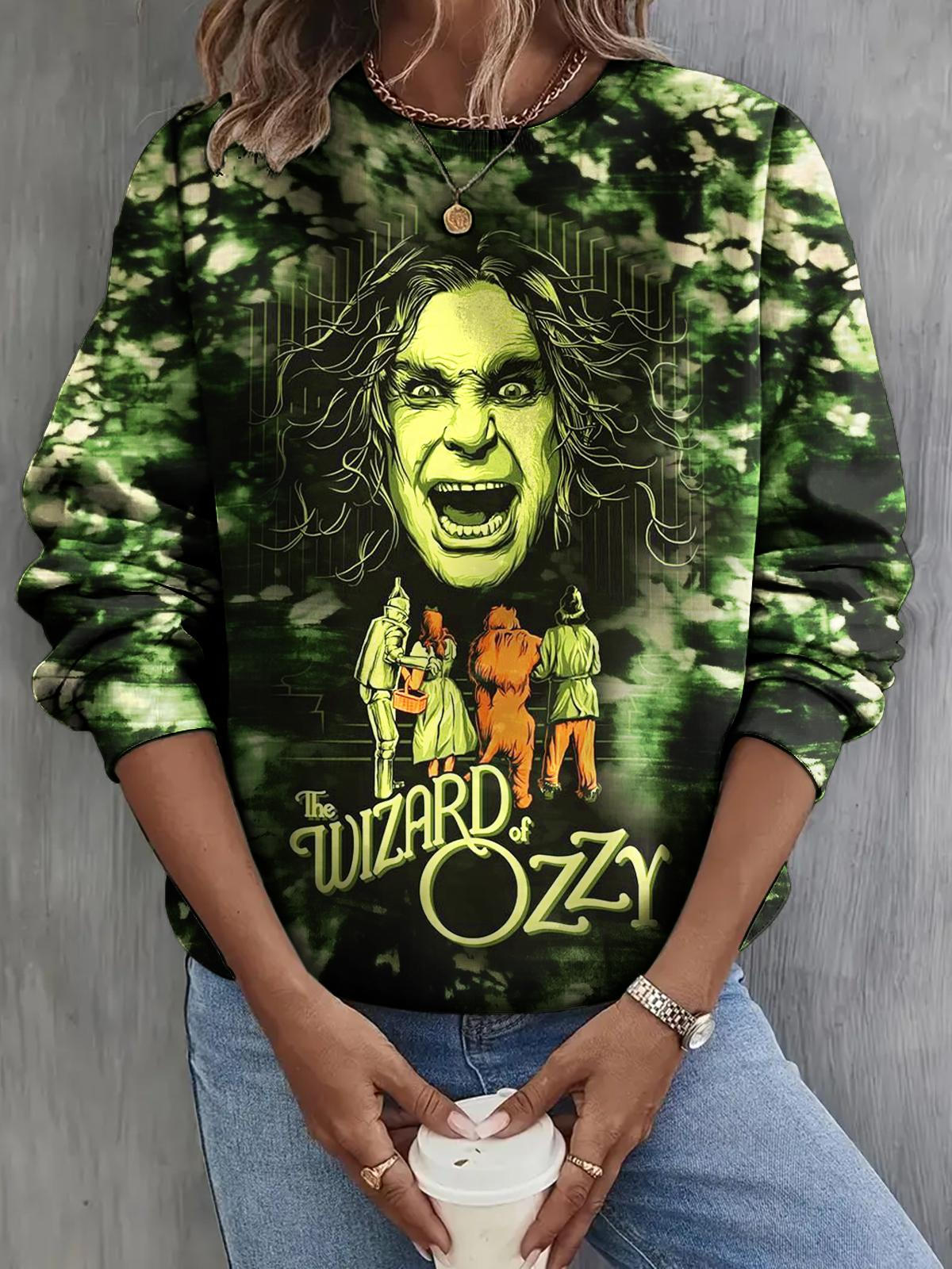Ozzy Osbourne Long Sleeve Casual Top